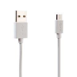 V8V9 Micro 2A USB Heavy Duty Cable 6FT (White)